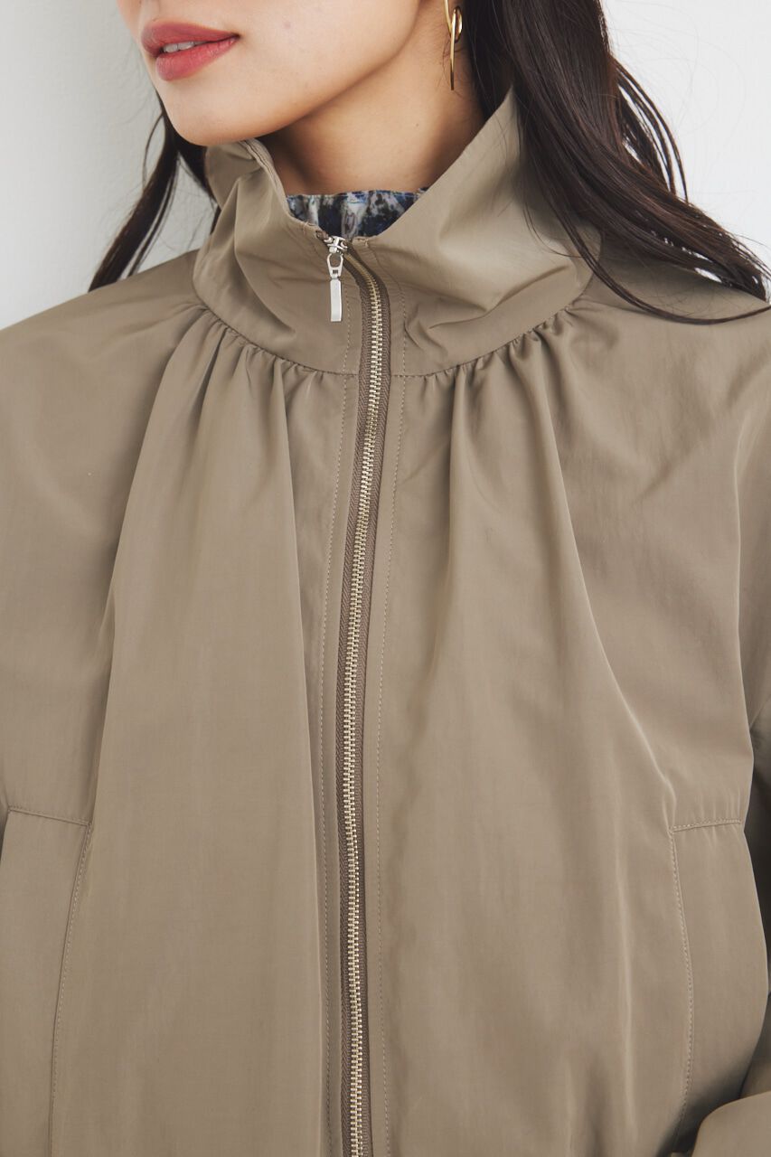 rienda「フリルショルダー2WAYブルゾン」|ブルゾン・スタジャン|