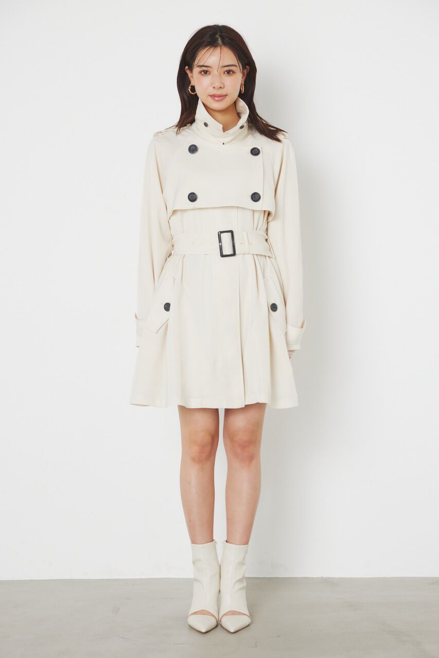 rienda「＃ジェラートトレンチ ミニコート」|その他|