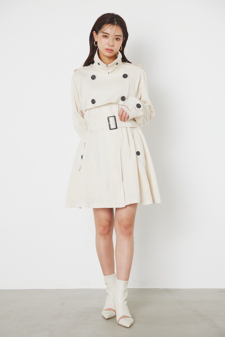 rienda「＃ジェラートトレンチ ミニコート」|その他|