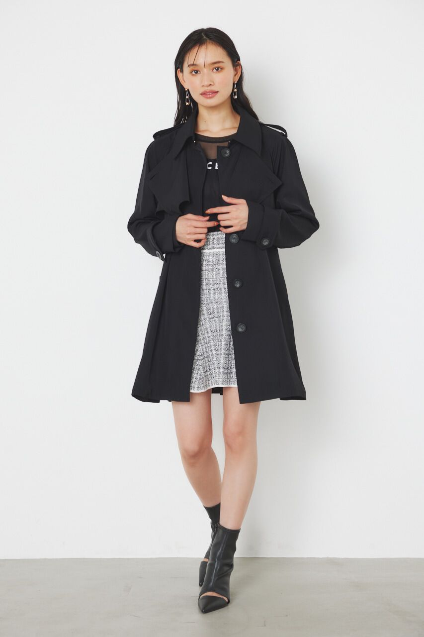 rienda「＃ジェラートトレンチ ミニコート」|その他|