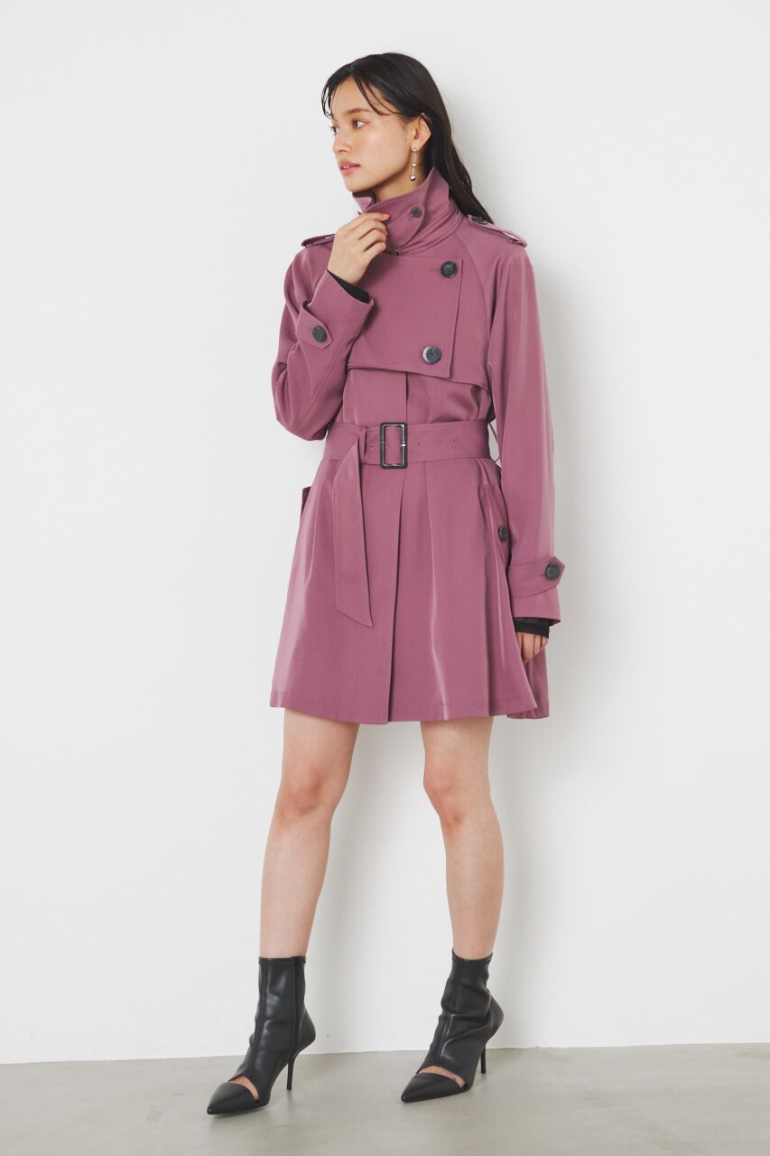 rienda「＃ジェラートトレンチ ミニコート」|その他|