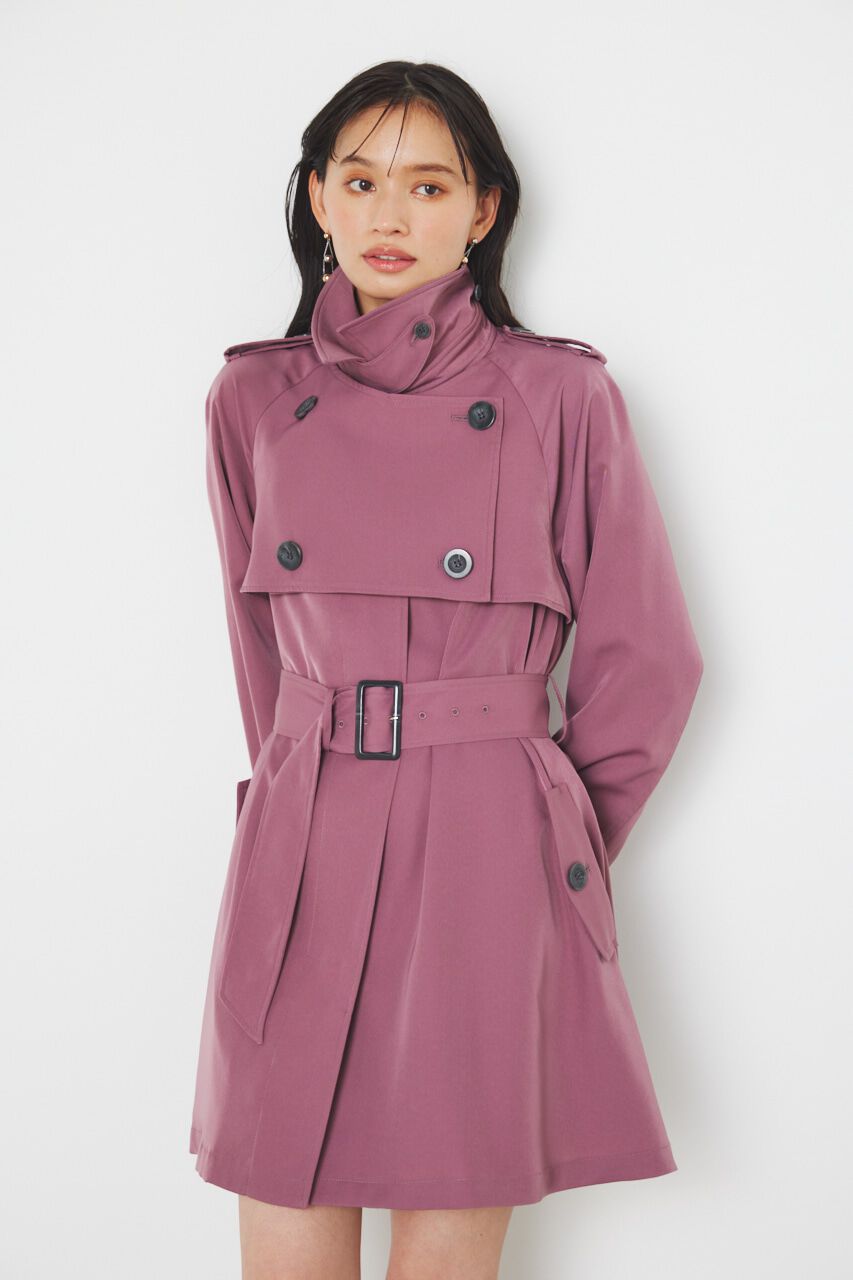 rienda「＃ジェラートトレンチ ミニコート」|その他|