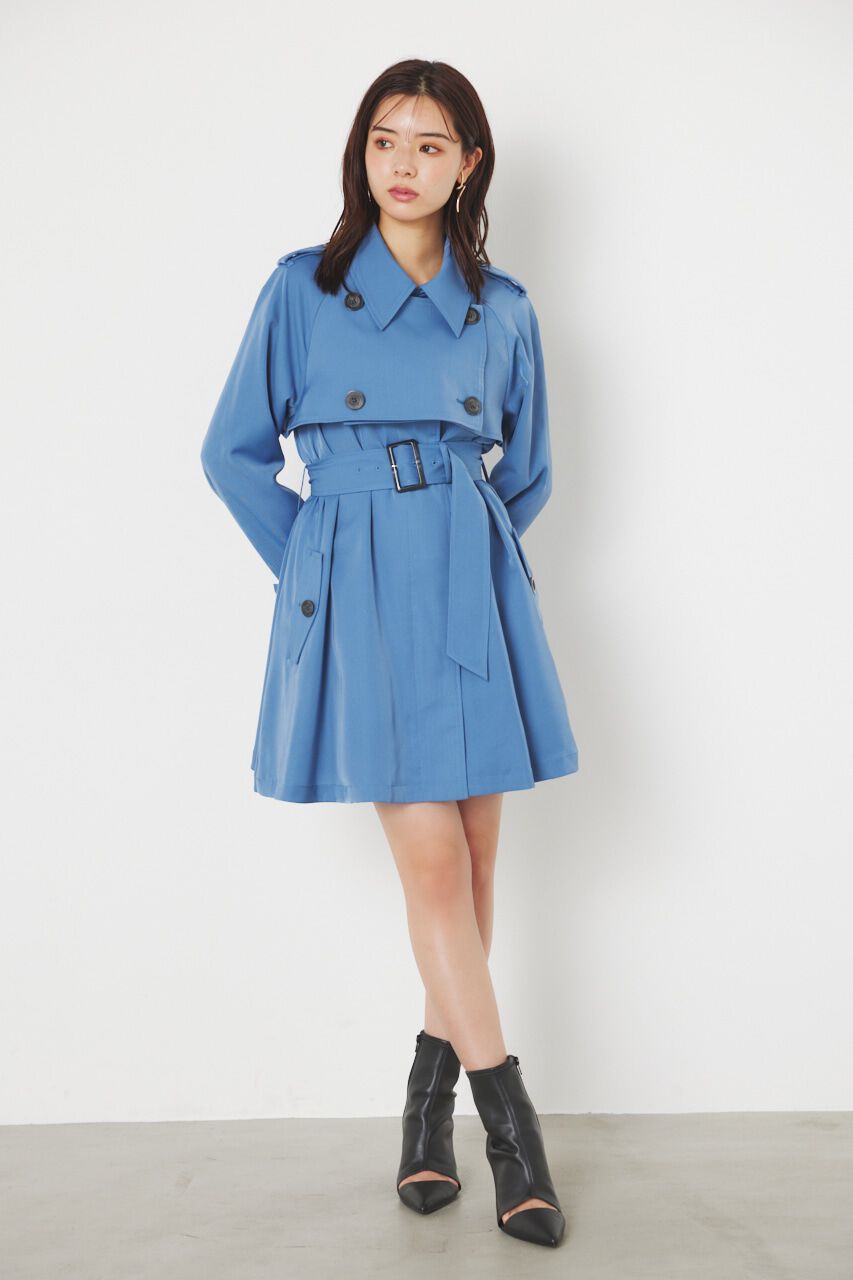 rienda「＃ジェラートトレンチ ミニコート」|その他|