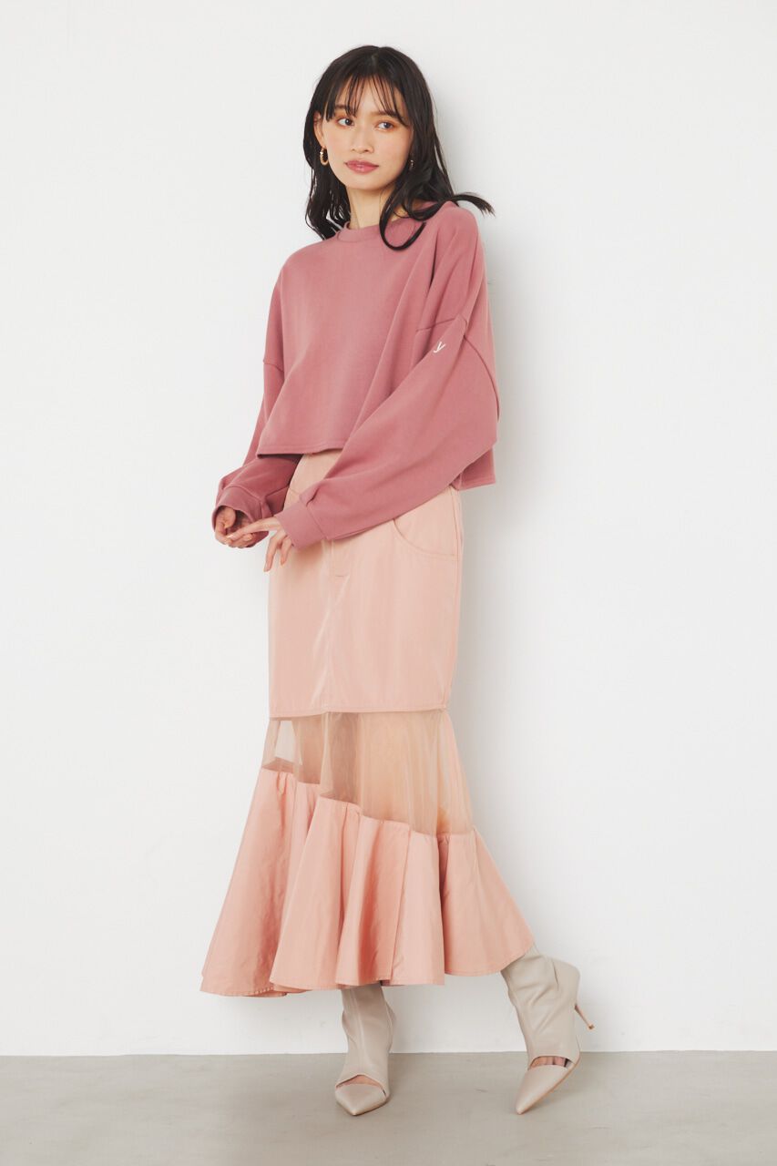 rienda「アシンメトリーシアーマーメイドJ/W SK」|スカート|