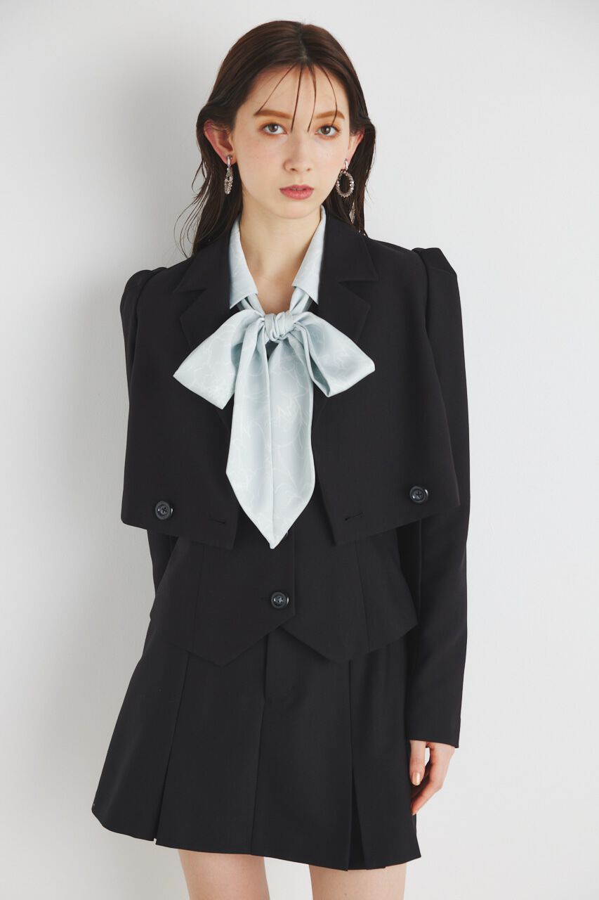 rienda「パフスリーブクロップドJK」|その他|