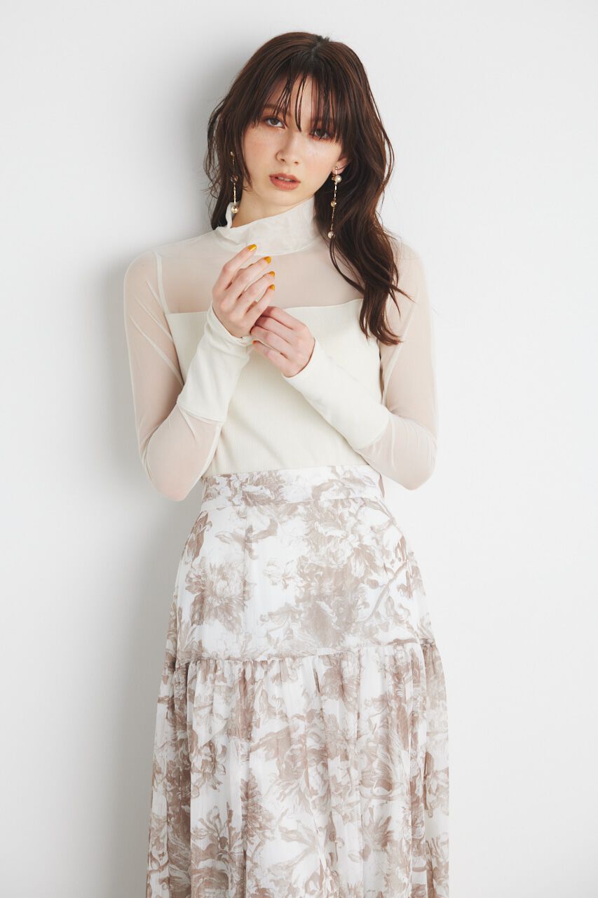 rienda「ベアデザインチュールTOPS」|Tシャツ・カットソー|