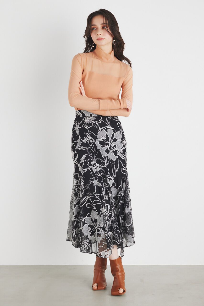 rienda「ベアデザインチュールTOPS」|Tシャツ・カットソー|