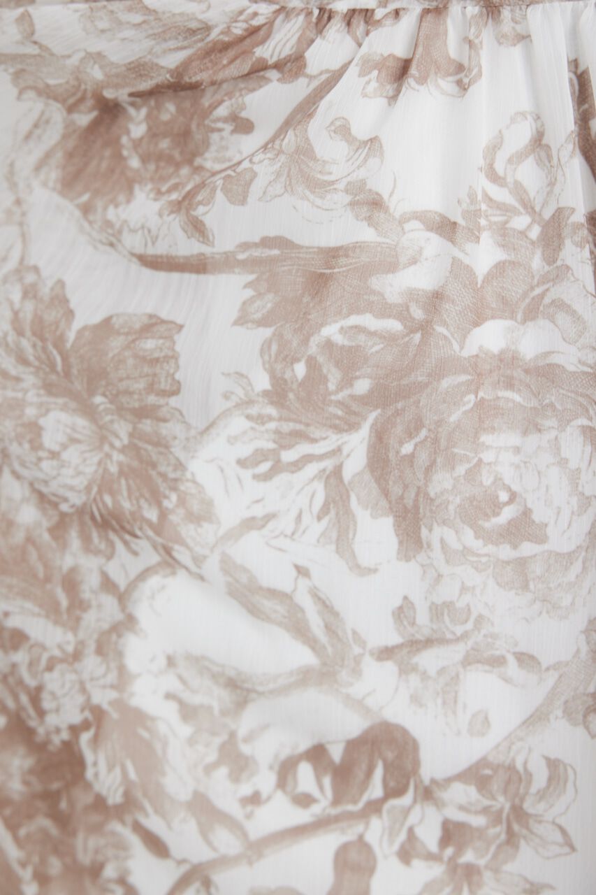 rienda「シアーフラワーJ/WフレアSK」|スカート|