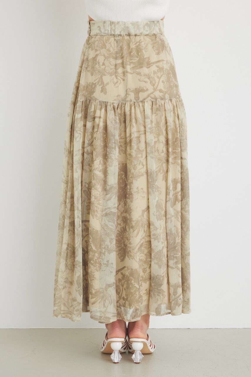 rienda「シアーフラワーJ/WフレアSK」|スカート|