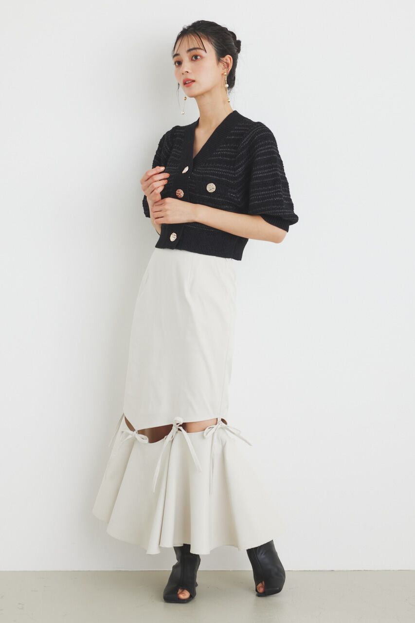 rienda「スラッシュハングマーメイドJ/W SK」|スカート|