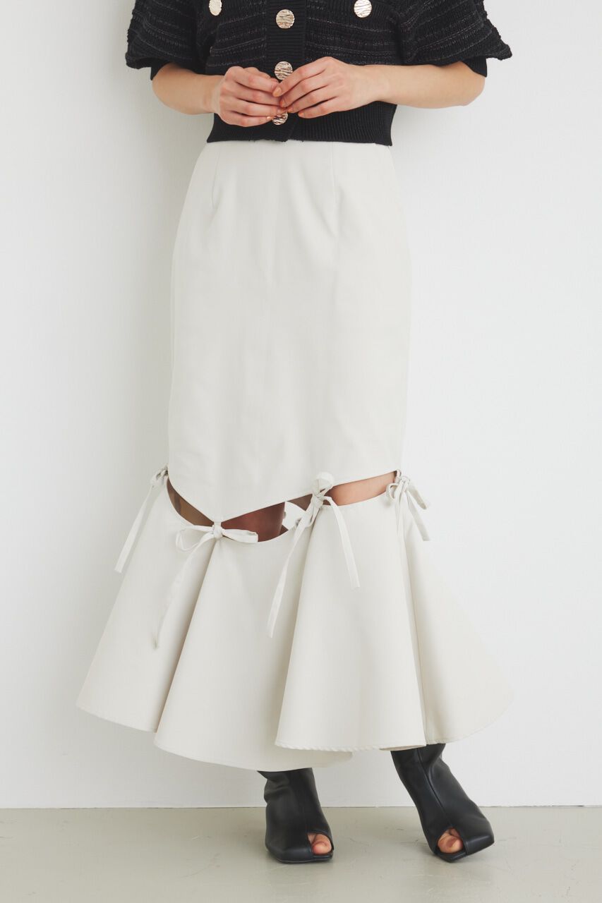 rienda「スラッシュハングマーメイドJ/W SK」|スカート|