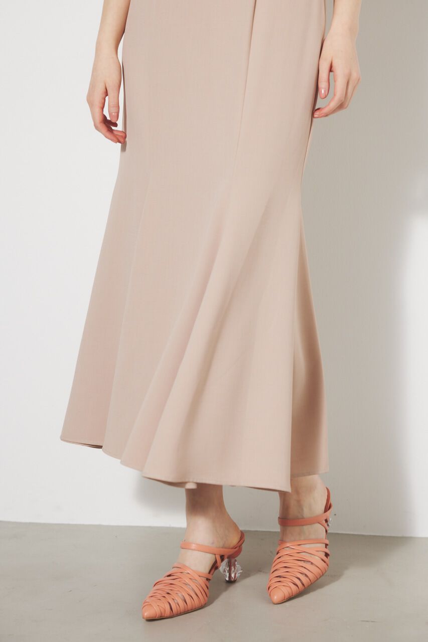 rienda「ショルダーダブルフリルマーメイドOP」|ワンピース|