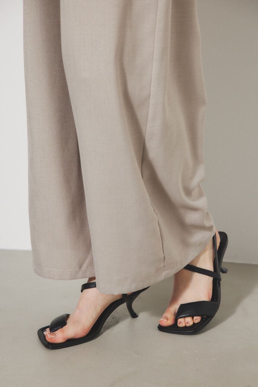 rienda「デザインヒールトングサンダル」|サンダル|