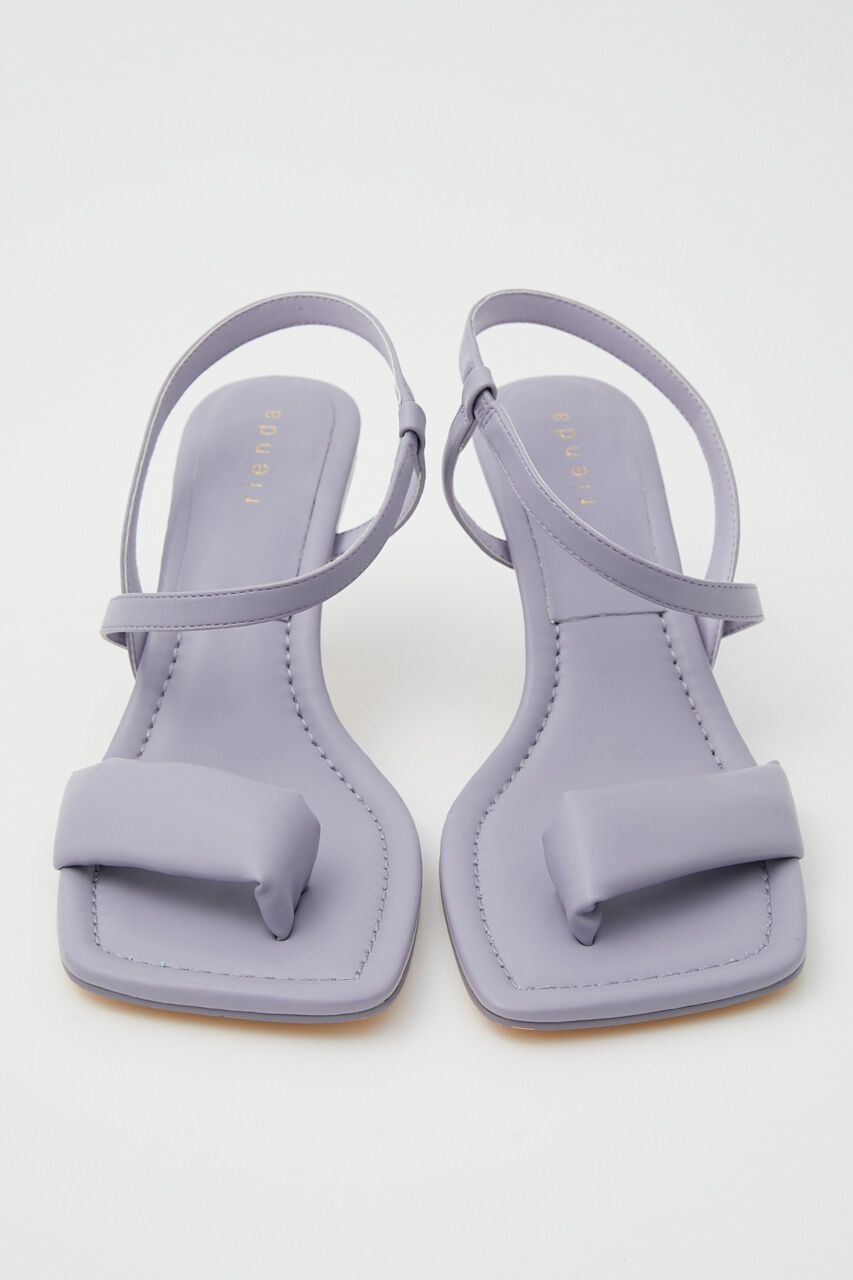 rienda「デザインヒールトングサンダル」|サンダル|