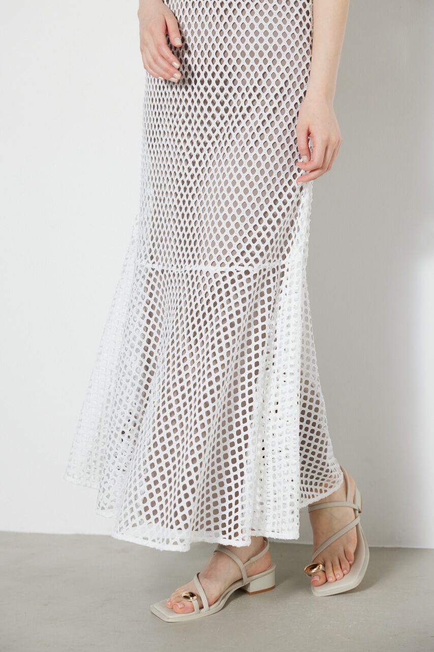 rienda「メッシュマーメイドレイヤードOP」|ワンピース|