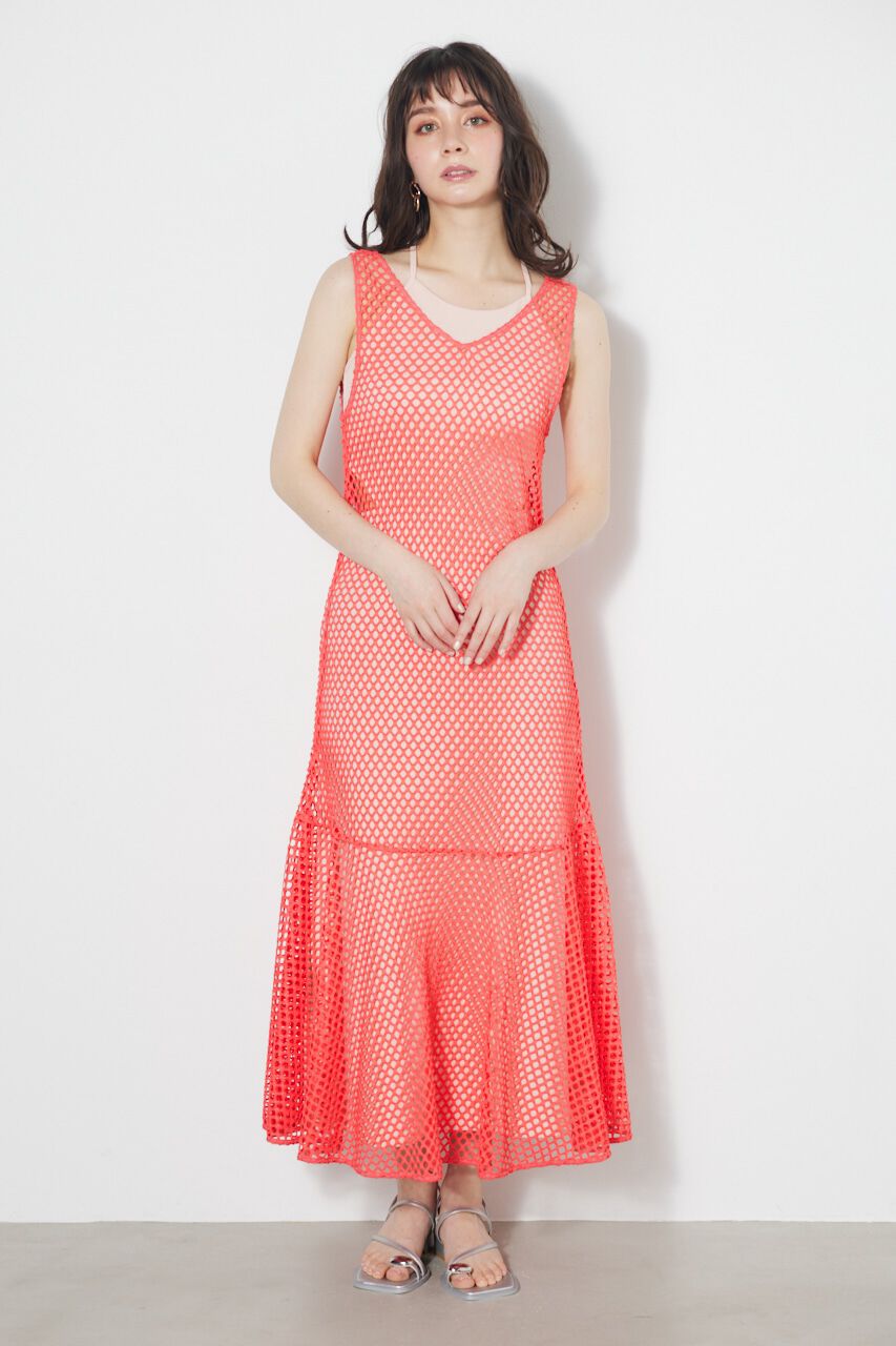 rienda「メッシュマーメイドレイヤードOP」|ワンピース|