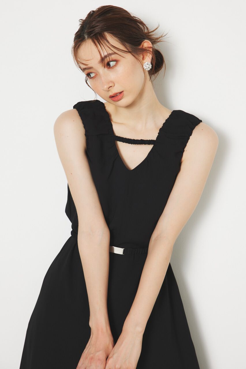 rienda「ギャザーデザインVN OP」|その他|