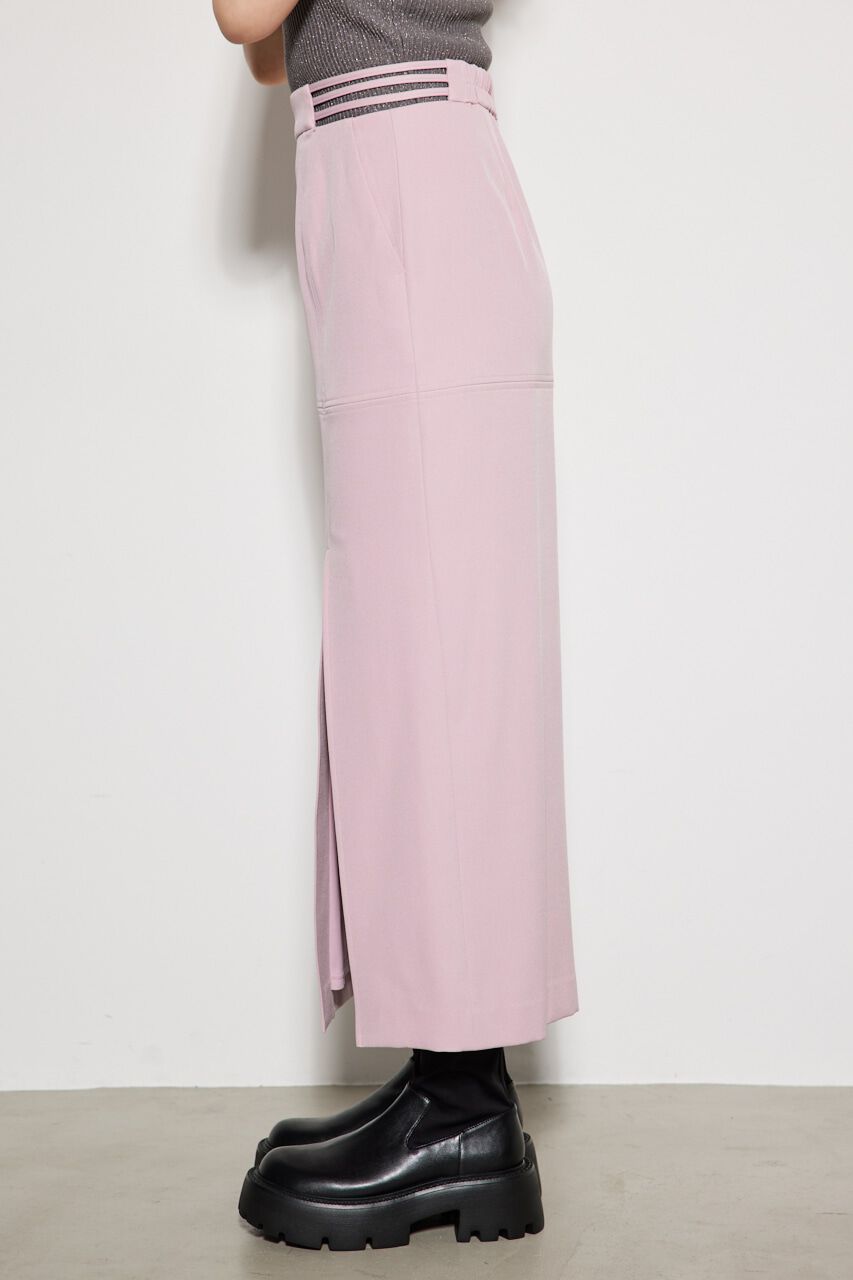 rienda「ストリングBELTアシンメトリーJ/WタイトSK」|スカート|