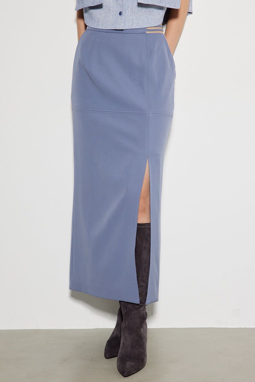 rienda「ストリングBELTアシンメトリーJ/WタイトSK」|スカート|