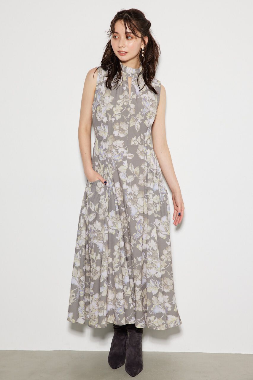 rienda「ティアードデザインフレアOP」|ワンピース|