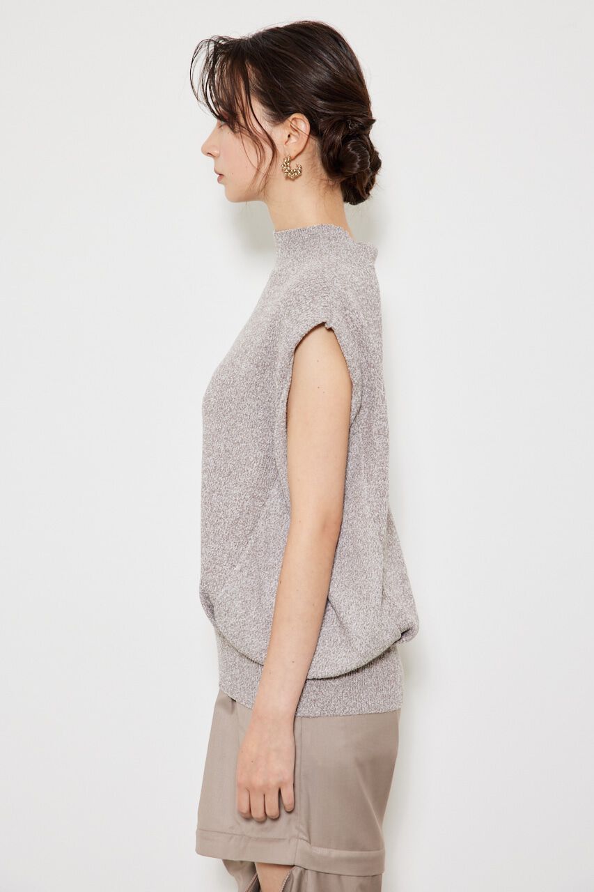 rienda「タックショルダーKnit TOP」|ニット・セーター|