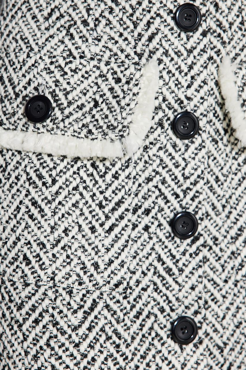 rienda「ツイードウールMIX J/WミニSK」|スカート|