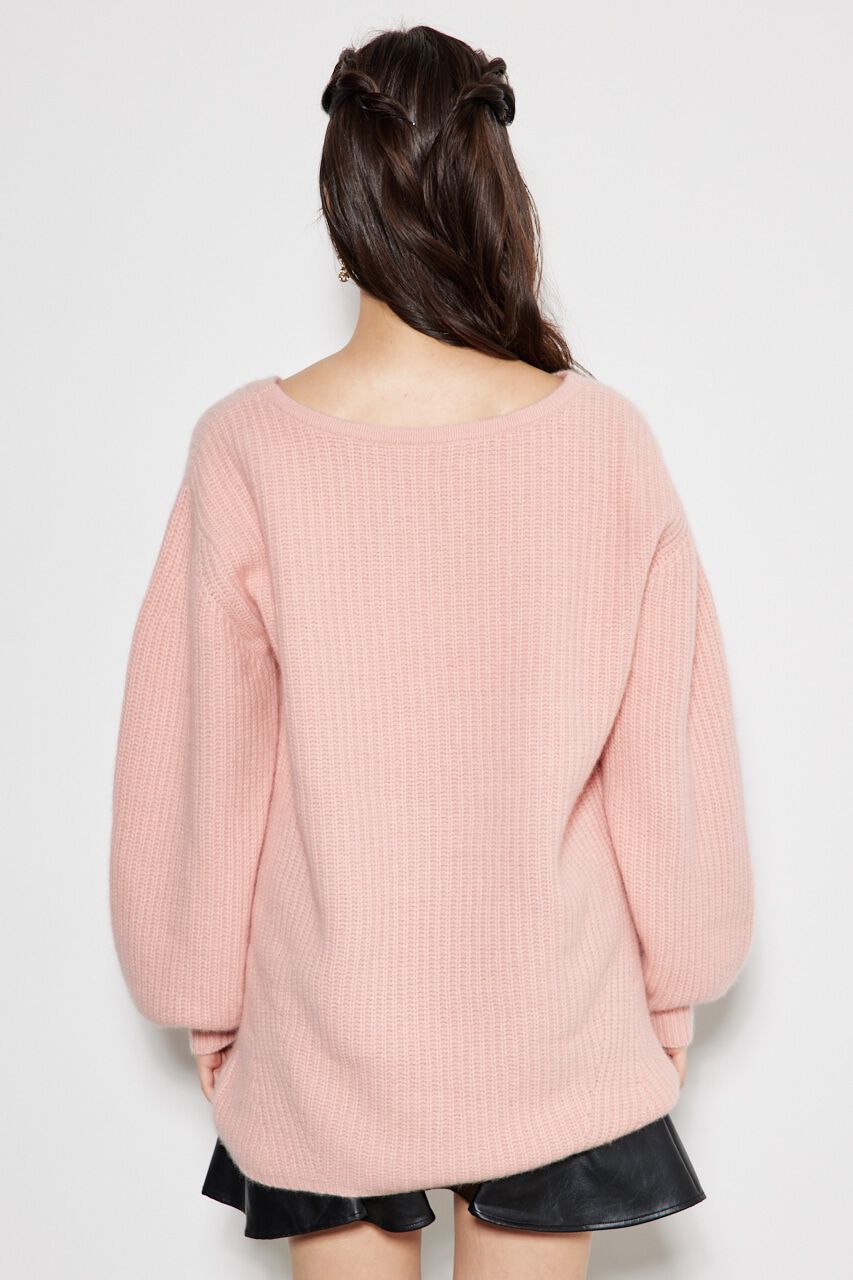 rienda「ラクーンMIXKnitTOP」|ニット・セーター|