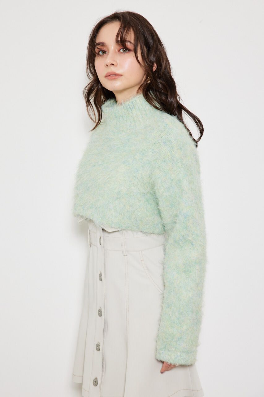 rienda「knitハイネック TOP」|ニット・セーター|