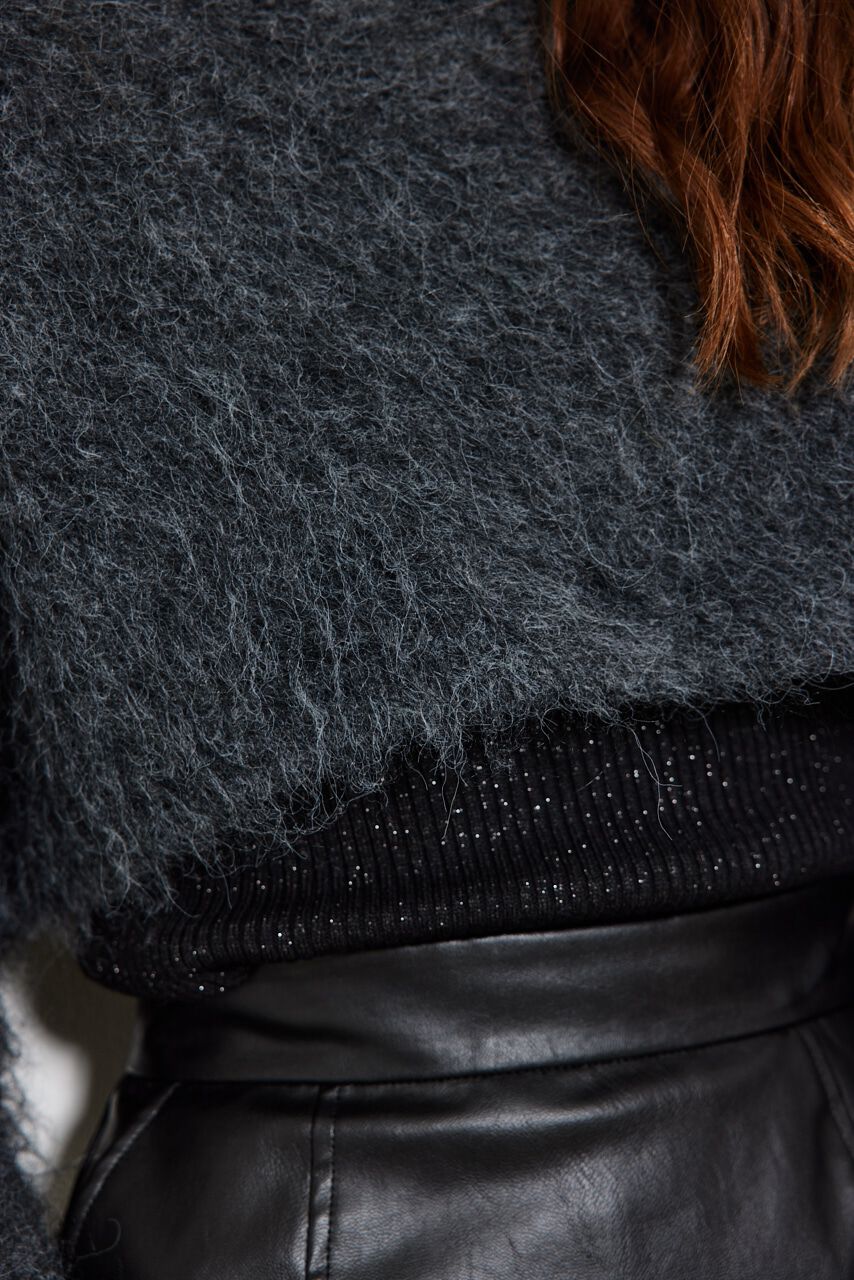 rienda「knitハイネック TOP」|ニット・セーター|