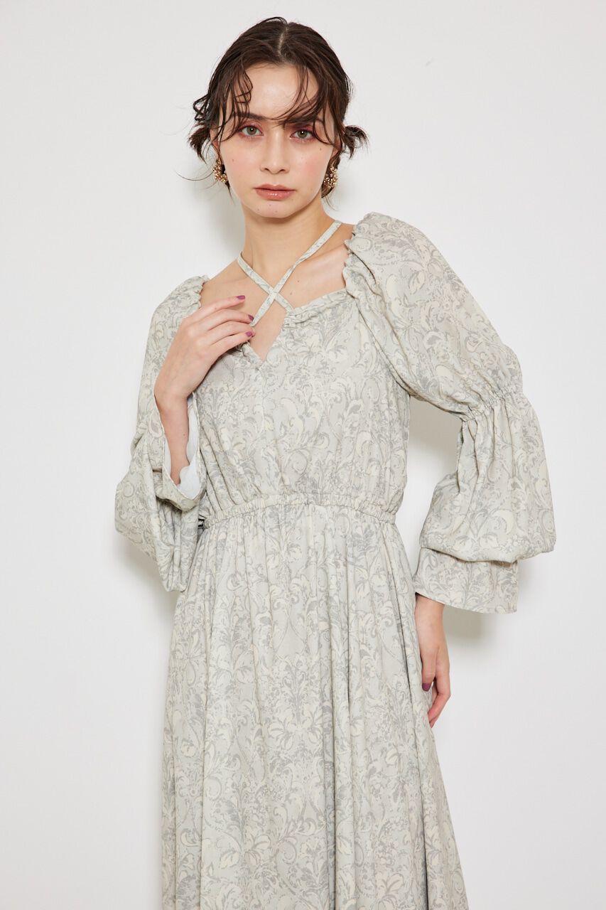 rienda「ドローストリングVNフレアOP」|ワンピース|