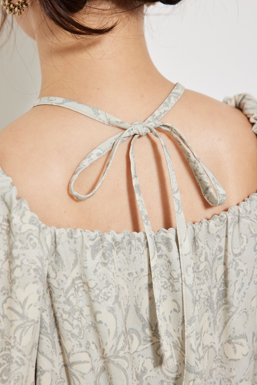 rienda「ドローストリングVNフレアOP」|ワンピース|