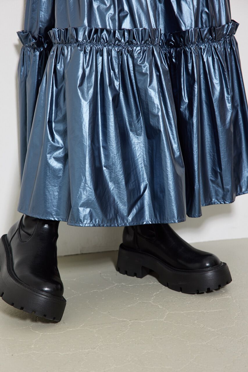 rienda「シャイニーティアードJ/W SK」|スカート|