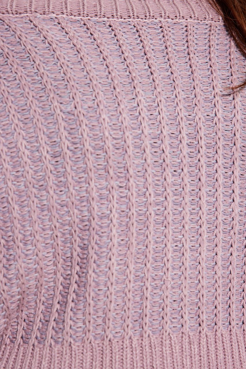 rienda「2WAYショルダーツィードKnitTOP」|ニット・セーター|