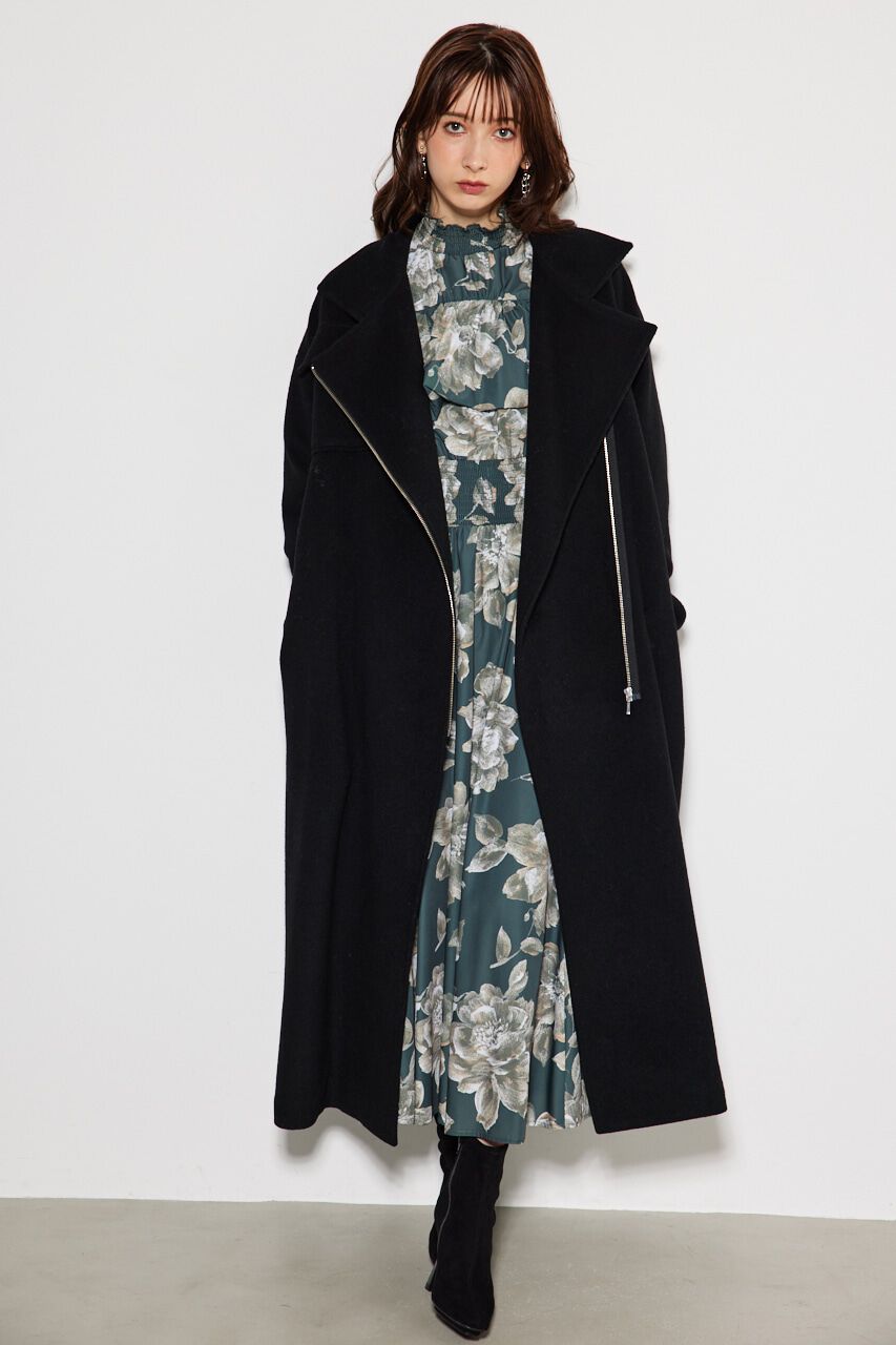 rienda「WポケットウールMIX CT」|その他|BLK