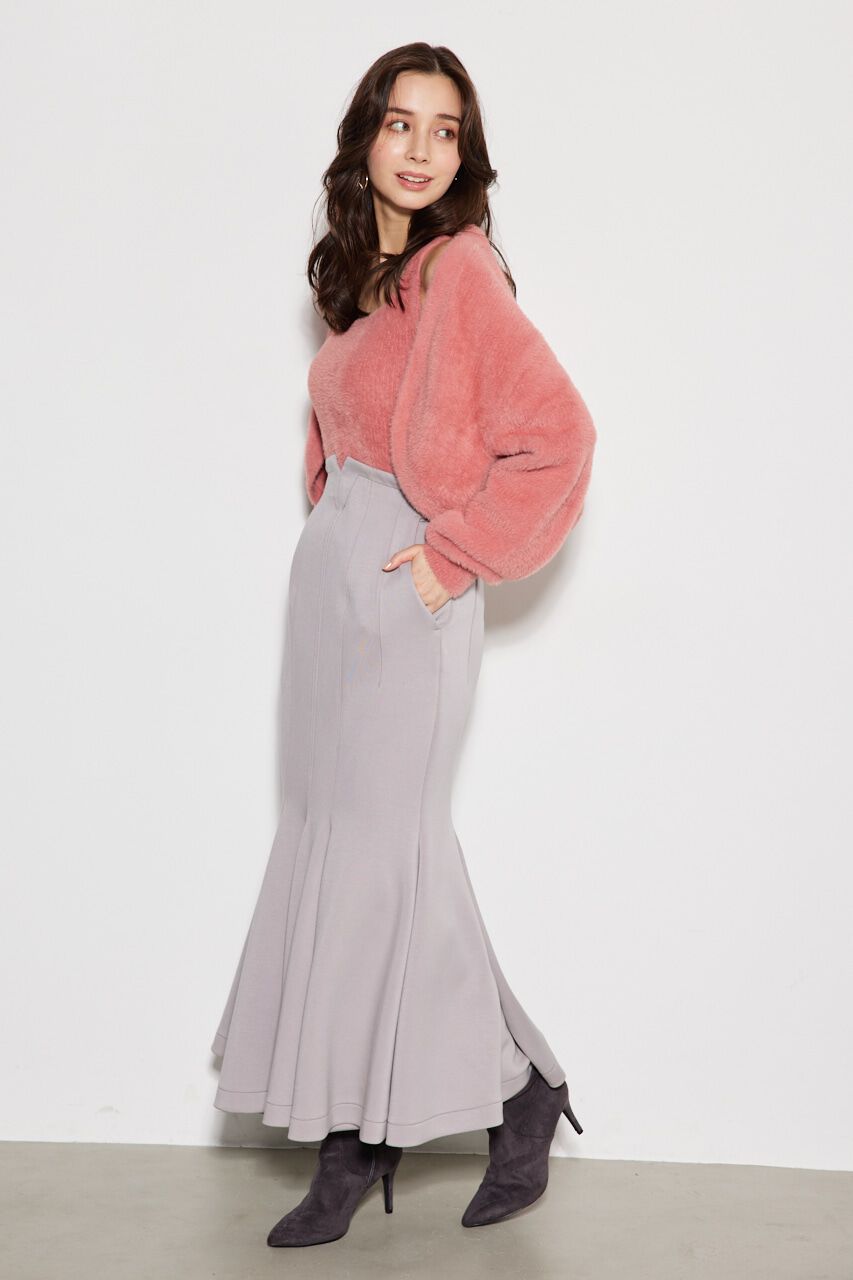 rienda「H/WパネルマーメイドSK」|スカート|