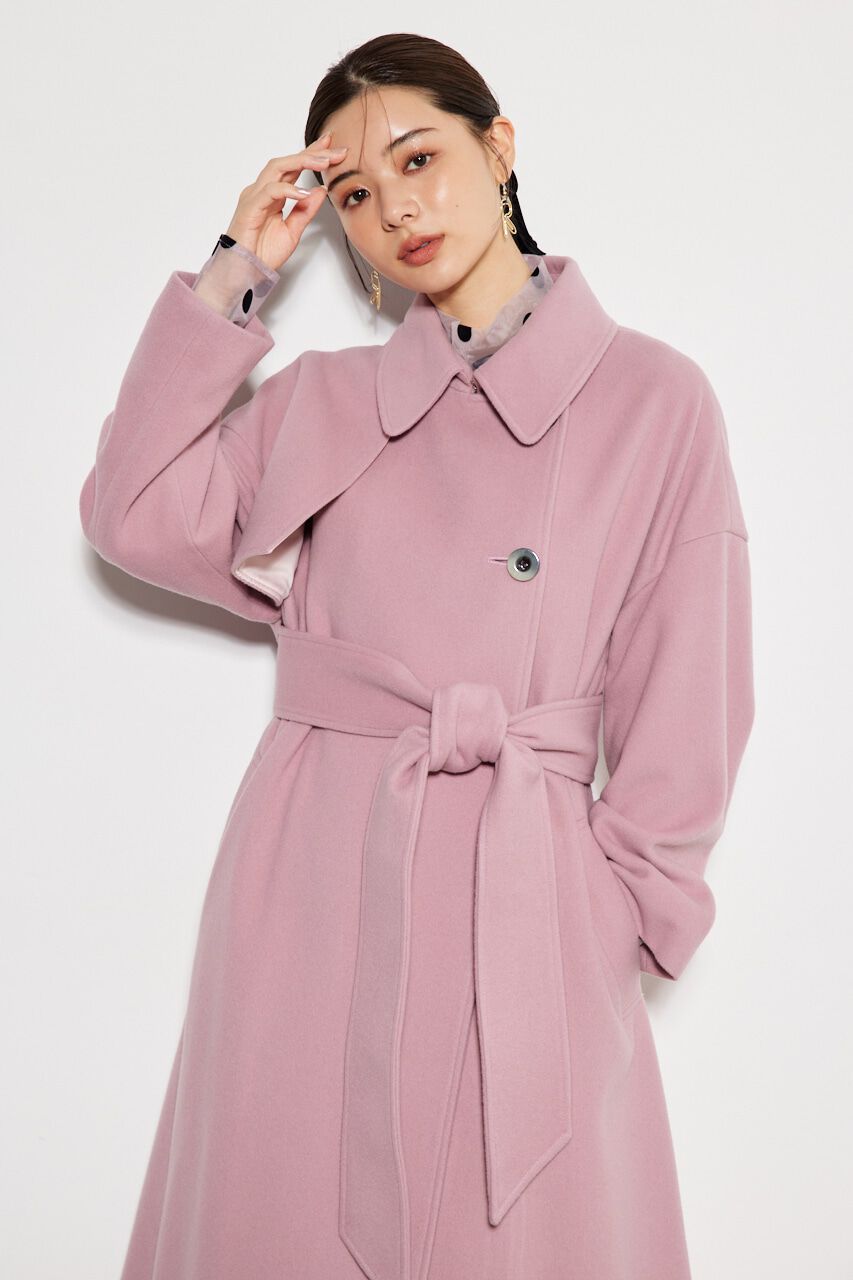 rienda「スタンドカラーウールCT」|その他|