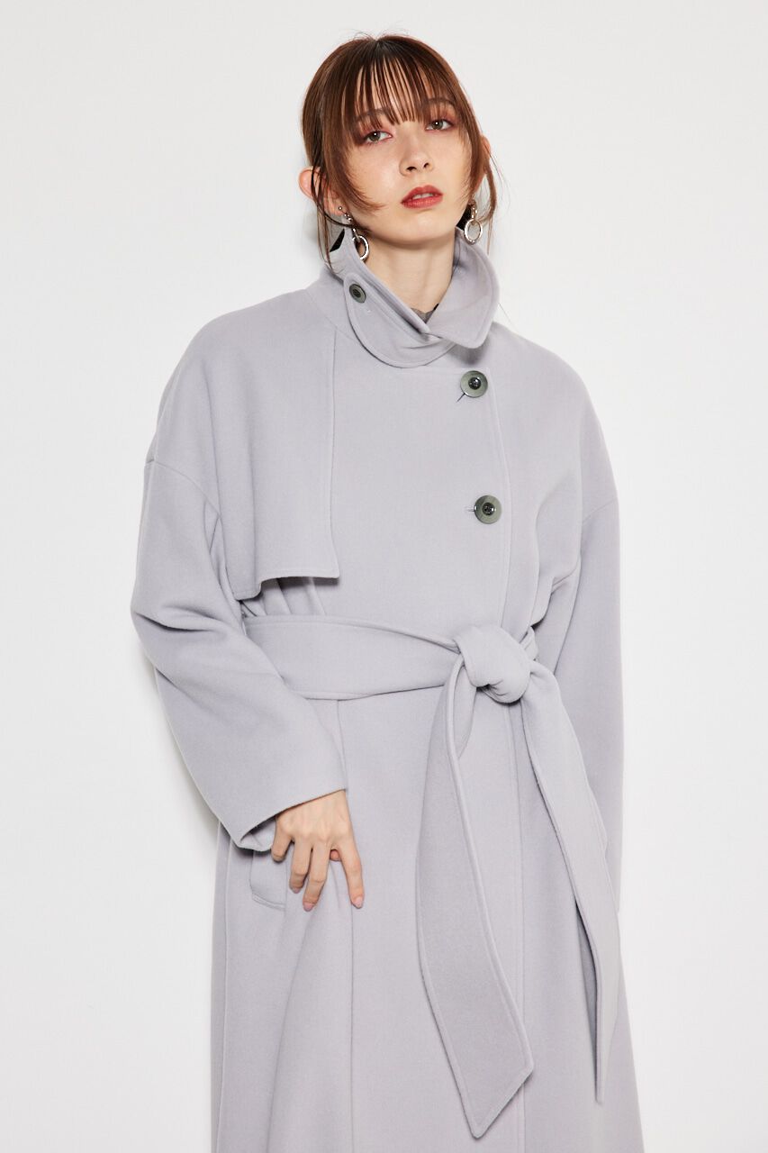 rienda「スタンドカラーウールCT」|その他|