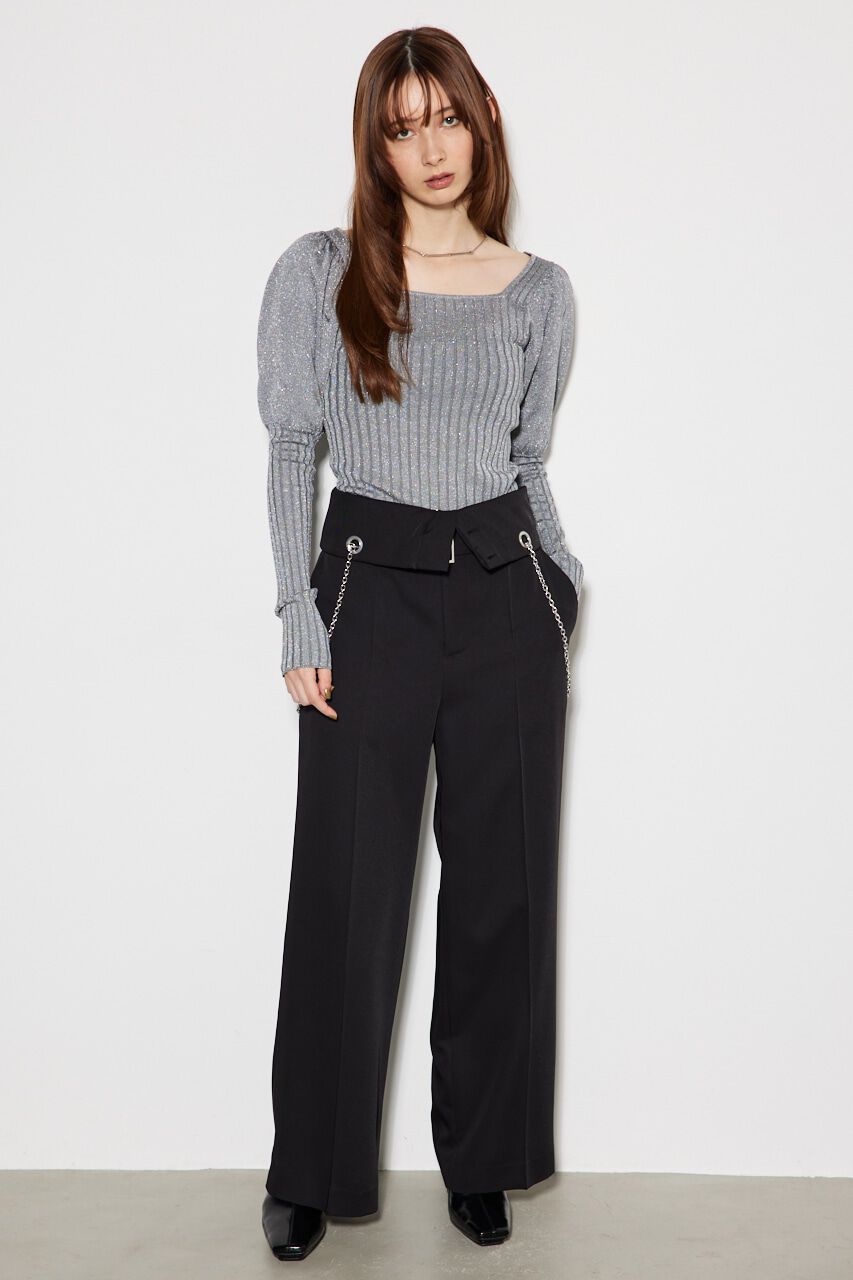 rienda「チェーンサスペンダーH/W PT」|その他|