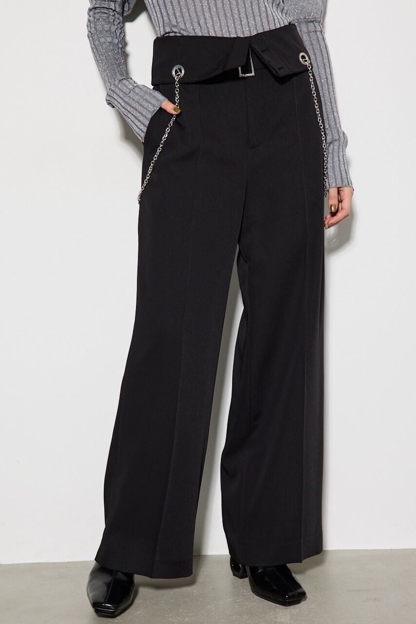 rienda「チェーンサスペンダーH/W PT」|その他|