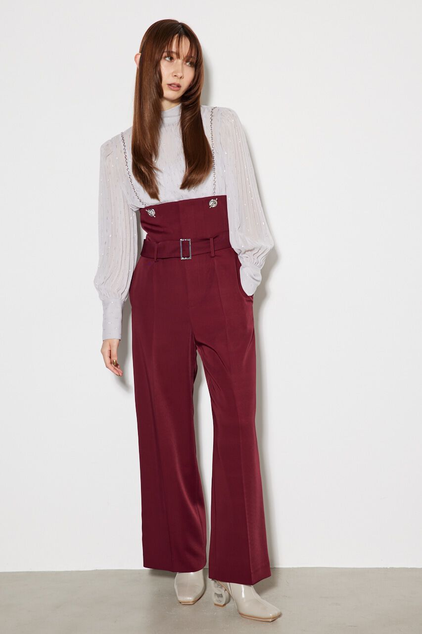 rienda「チェーンサスペンダーH/W PT」|その他|