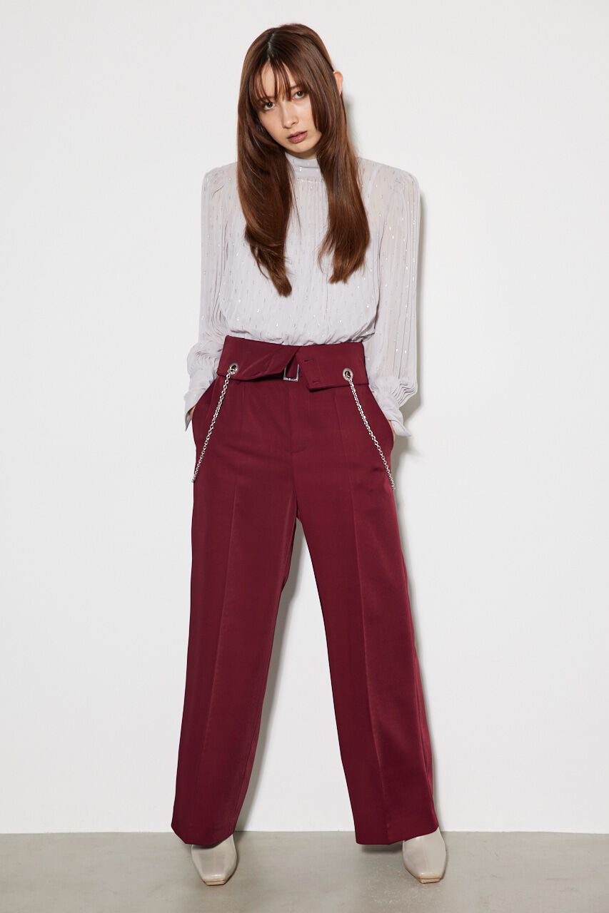 rienda「チェーンサスペンダーH/W PT」|その他|