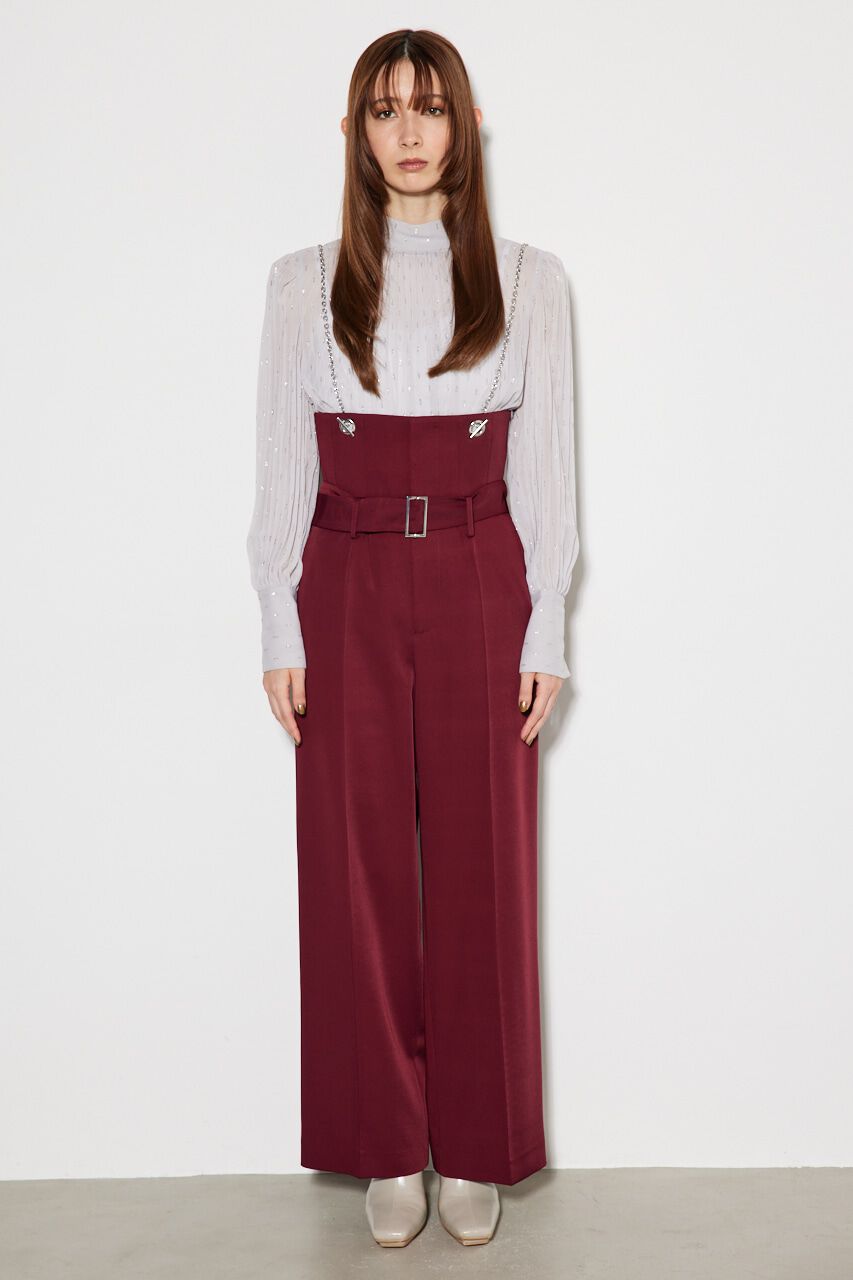 rienda「チェーンサスペンダーH/W PT」|その他|