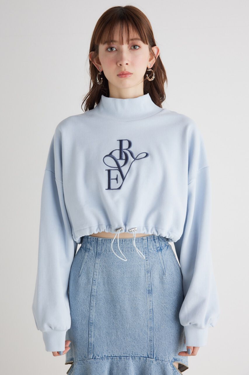 rienda「バルーンヘムロゴスウェットTOP」|Tシャツ・カットソー|