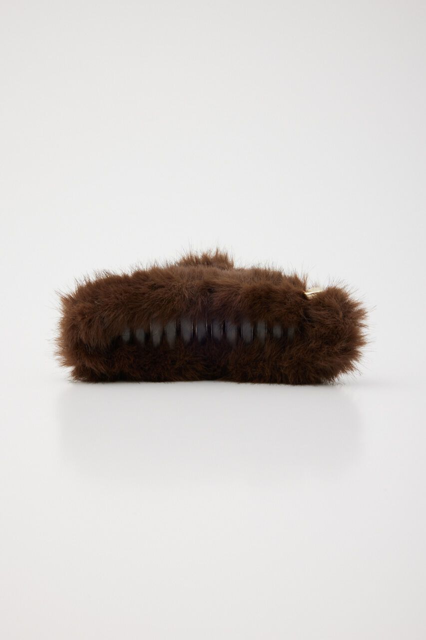 rienda「ショートフェイクファーヘアクリップ」|その他|