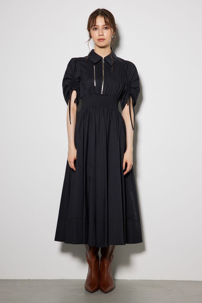 rienda「MA-1ディティールフレアワンピース」|ワンピース|