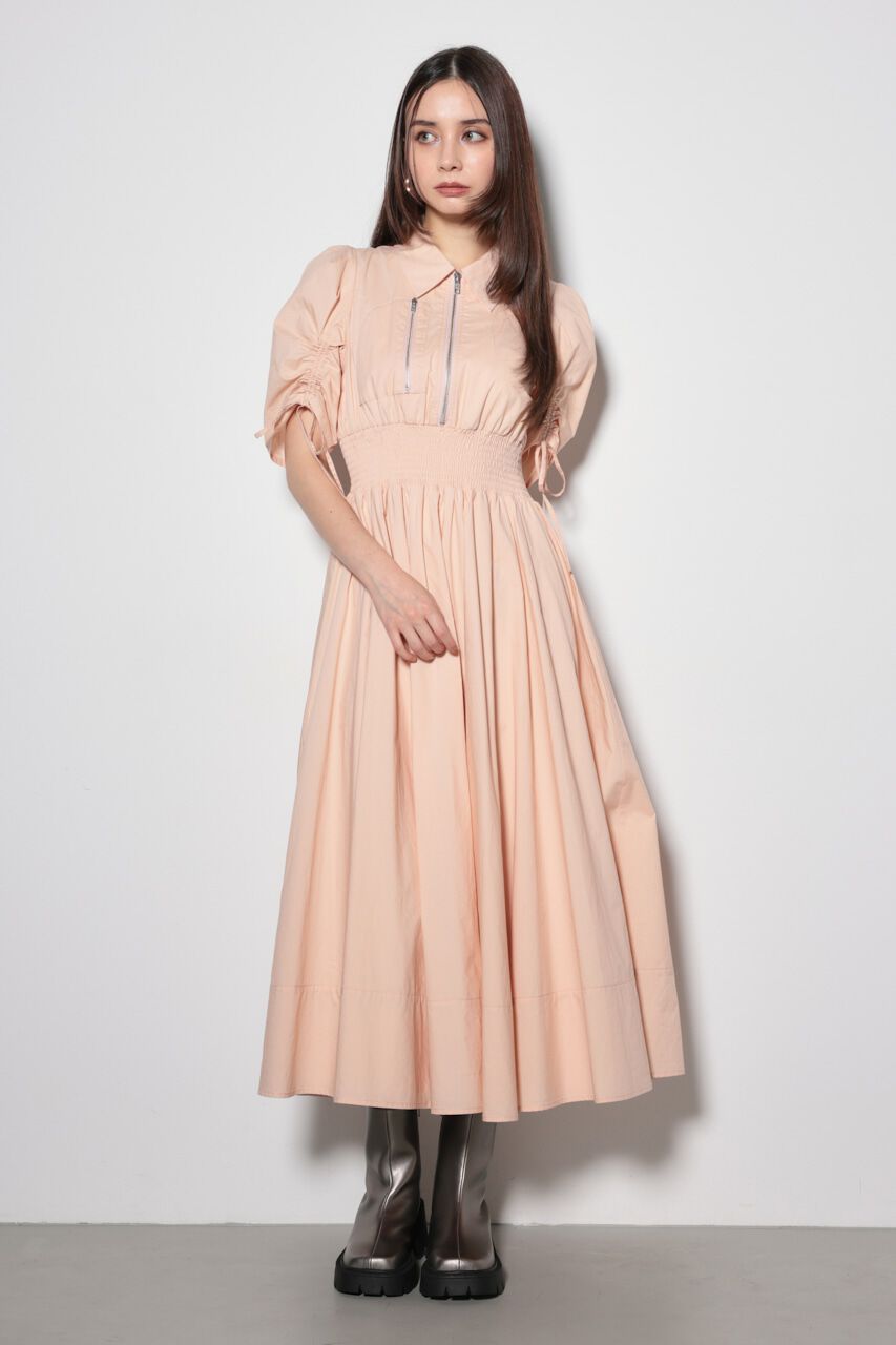 rienda「MA-1ディティールフレアワンピース」|ワンピース|