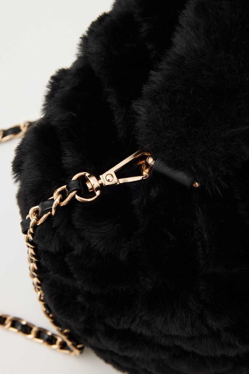 rienda「フェイクファーバニティーバッグ」|その他|