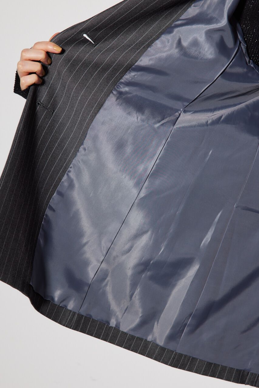 rienda「ストライプシングルテーラージャケット」|その他|