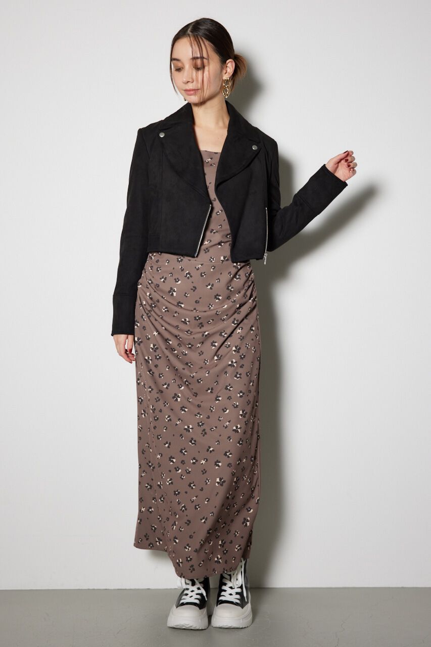 rienda「24AWフェイクスエードライダースジャケット」|その他|