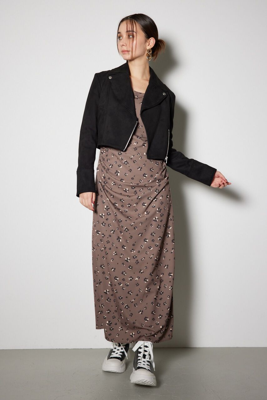 rienda「24AWフェイクスエードライダースジャケット」|その他|